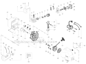 Page B Diagram and Parts List for FEATHERLITE Plus Weed Eater Trimmer